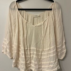 Women's Cream Top